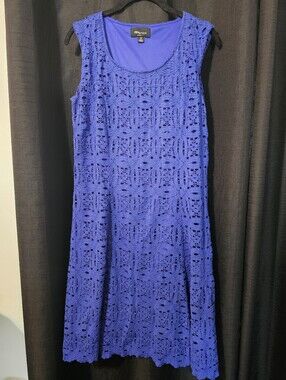 RN Studio Royal Blue Midi Dress